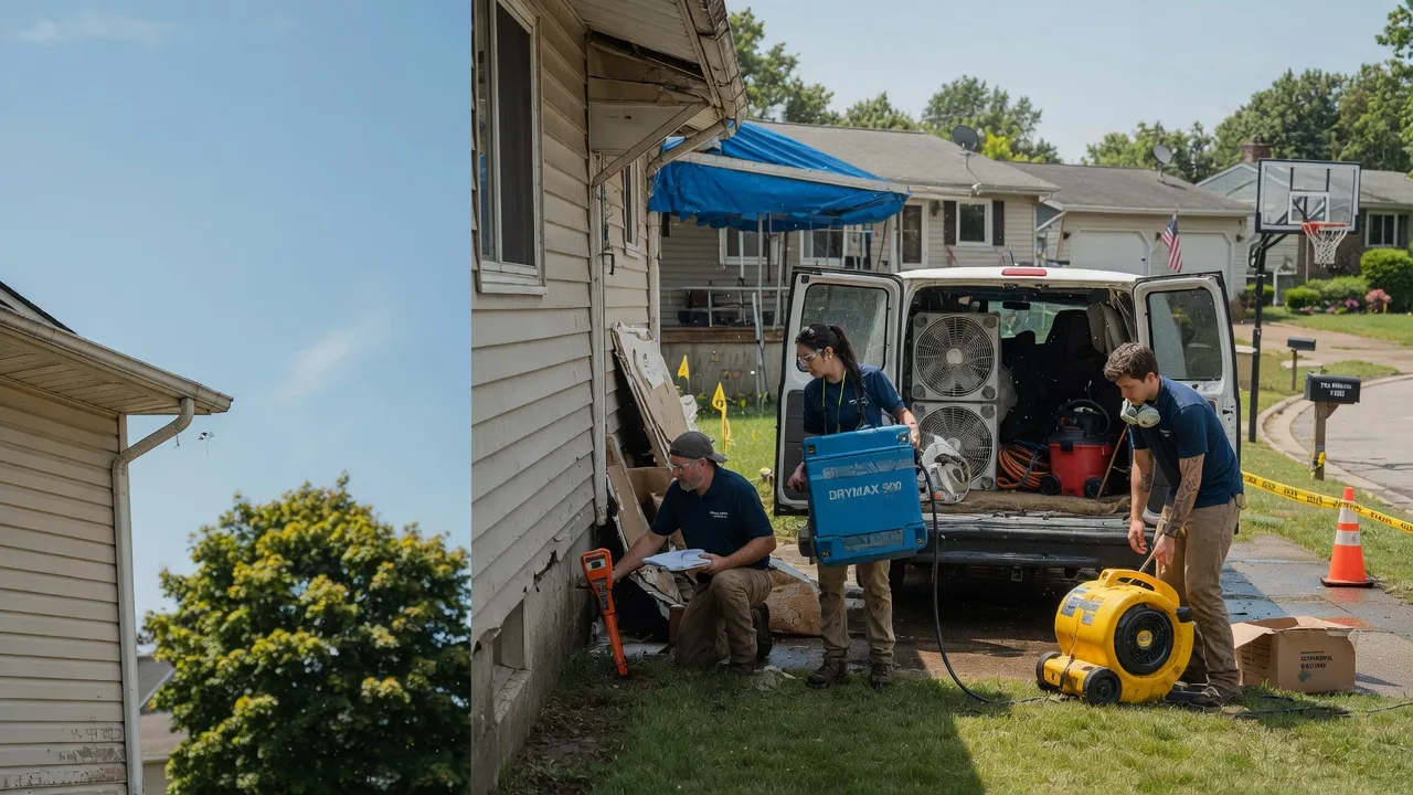 Ceiling Leak Cleanup in Highland Park, IL near me